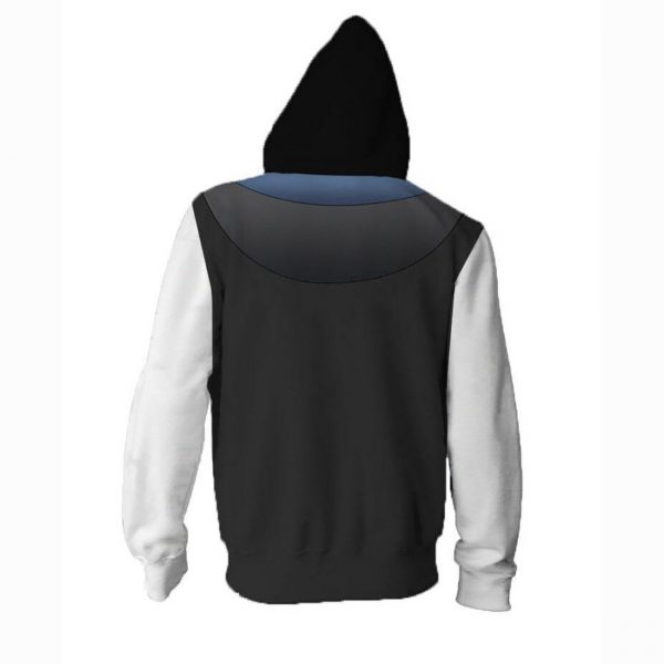 Kingdom Hearts 1 Sora Hoodies - Zip Up Red Tie Hoodie