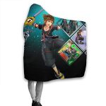 Kingdom-Hearts Blanket - Super Soft Flannel Hooded Blanket