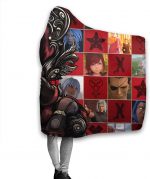 Kingdom Hearts Flannel Hooded Blanket - Anime Blanket