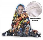 Kingdom Hearts Flannel Hooded Blanket - Anime Blanket