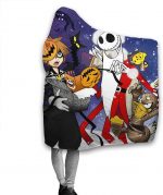 Kingdom Hearts Flannel Hooded Blanket - Anime Blanket