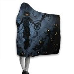 Kingdom Hearts Flannel Throw Hooded Blanket