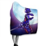 Kingdom-Hearts Hooded Blanket - Flannel for Bed Blanket