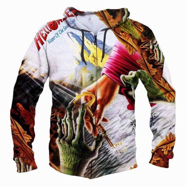 Kingdom Hearts Hooded Coat - 3D Print Zipper Gaming Hoodie