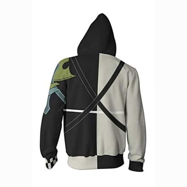 Kingdom Hearts Hooded Coat - 3D Print Zipper Gaming Hoodie
