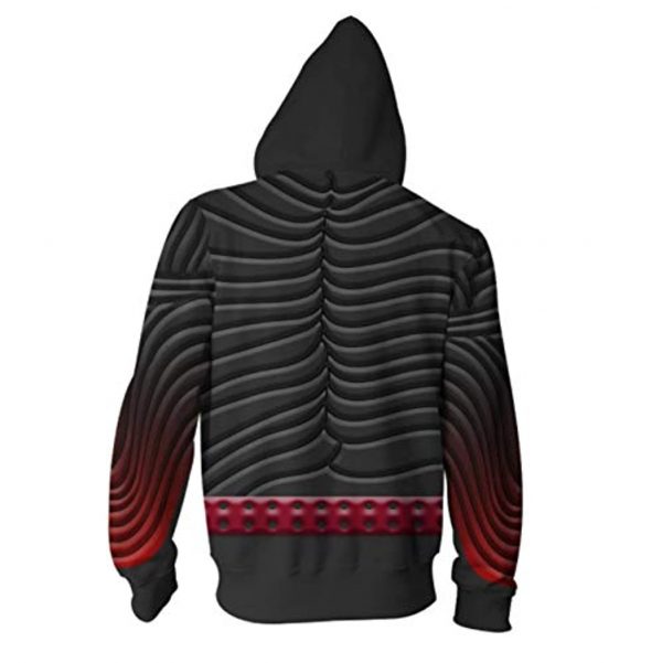 Kingdom Hearts Hooded Coat - 3D Print Zipper Gaming Hoodie