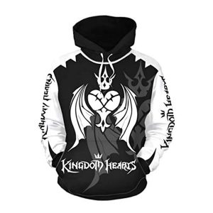 Kingdom Hearts Hoodies - 3D Print Pullover Gaming Hoodie