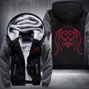 Kingdom Hearts Hoodies - Heartless Fleece Winter Warm Jacket
