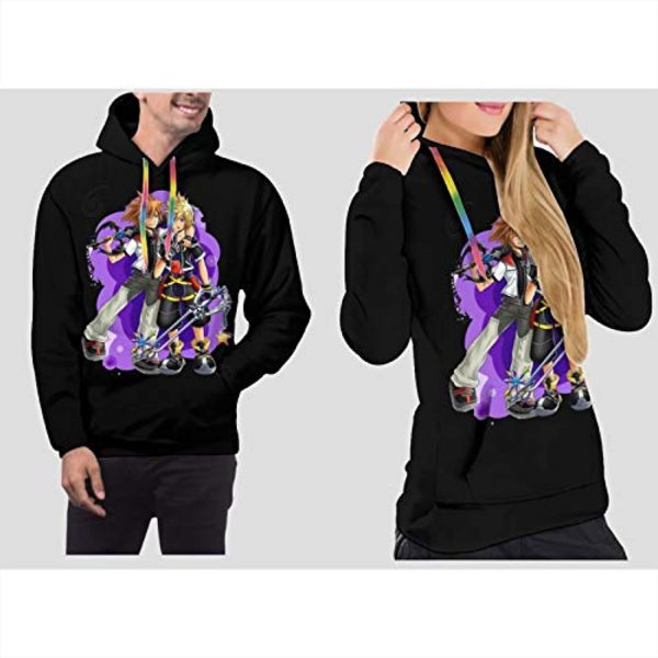 Kingdom Hearts Hoodies - Sora Ventus 3D Print Pullover Gaming Hoodie