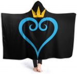 Kingdom Hearts Soft Flannel Hooded Blankets
