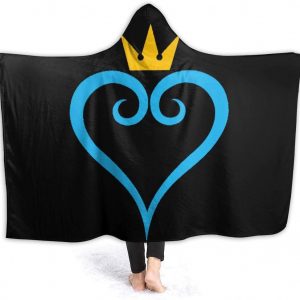 Kingdom Hearts Soft Flannel Hooded Blankets