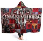 Kingdom Hearts Soft Hooded Blanket