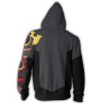 Kingdom Hearts Terra Hoodies - Zip Up Red X Hoodie