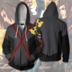 Kingdom Hearts Terra Hoodies - Zip Up Red X Hoodie