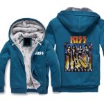 Kiss Jackets - Solid Color Kiss Series Destroyer Super Cool Fleece Jacket