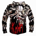 Korn Old Hoodies - Pullover Black Hoodie