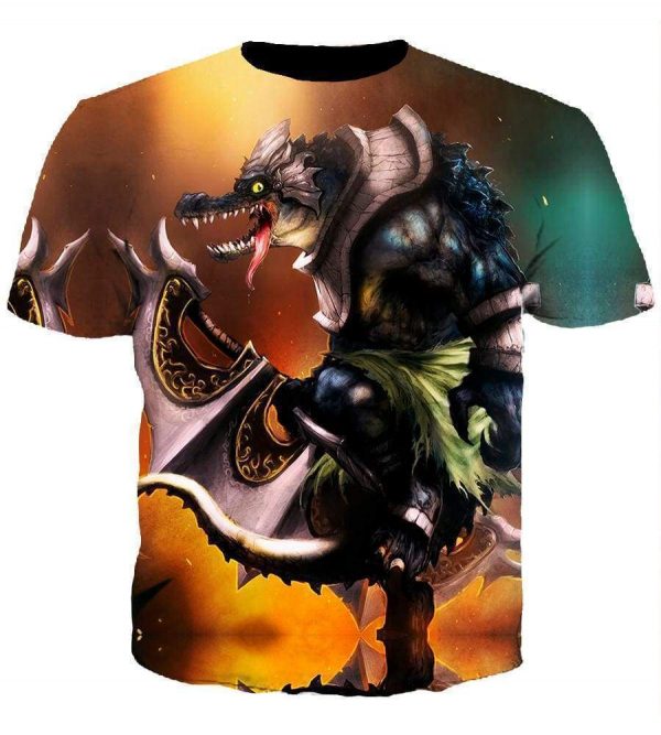 League Of Legend Renekton Hoodies - Pullover Yellow Hoodie