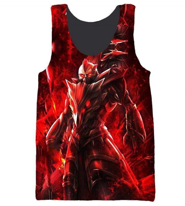 League Of Legend Swain Hoodies - Pullover Red Hoodie