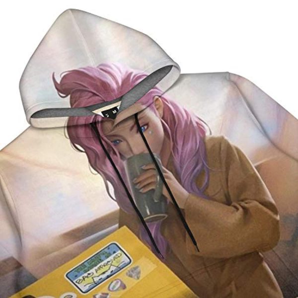 League of Legends Hoodies - Seraphine Unisex 3D Print Pullover Gaming Hoodie