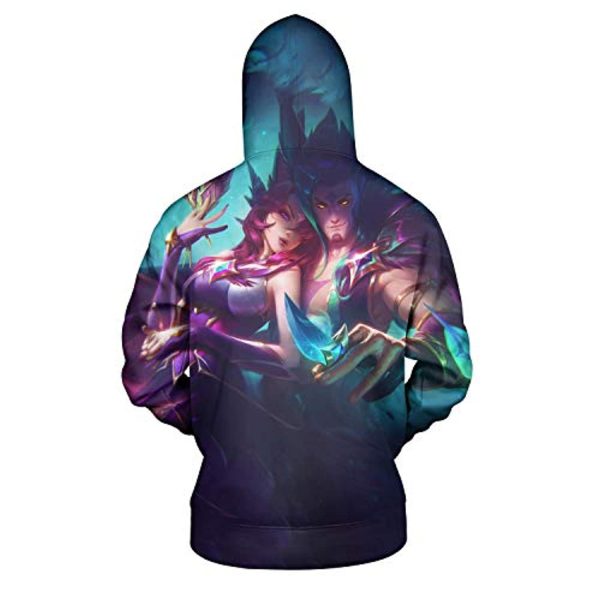 League of Legends Hoodies - Unisex 3D Print Pullover Gaming Hoodie