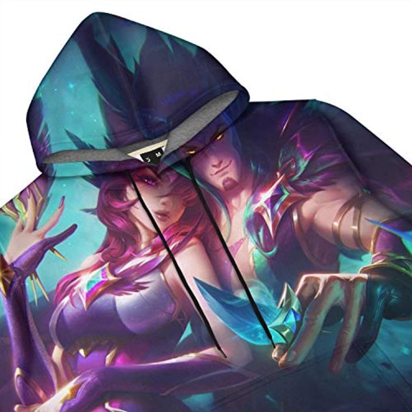 League of Legends Hoodies - Unisex 3D Print Pullover Gaming Hoodie