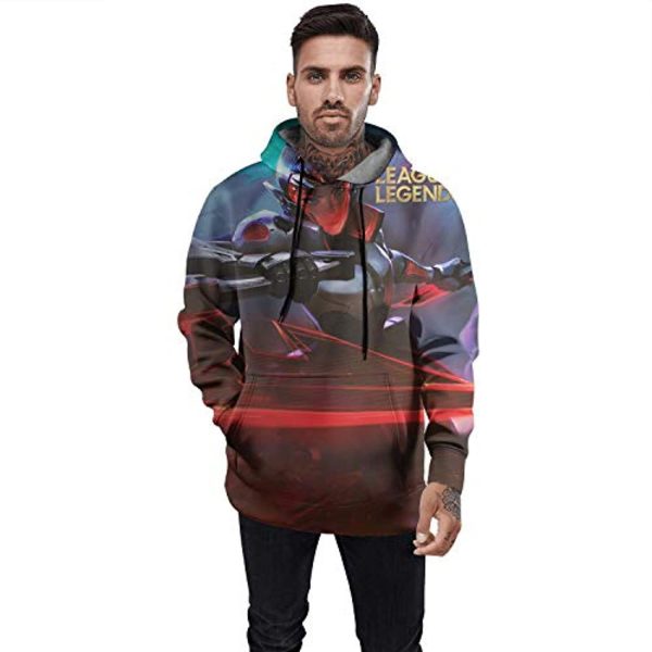 League of Legends Hoodies - Unisex 3D Print Pullover Gaming Hoodie
