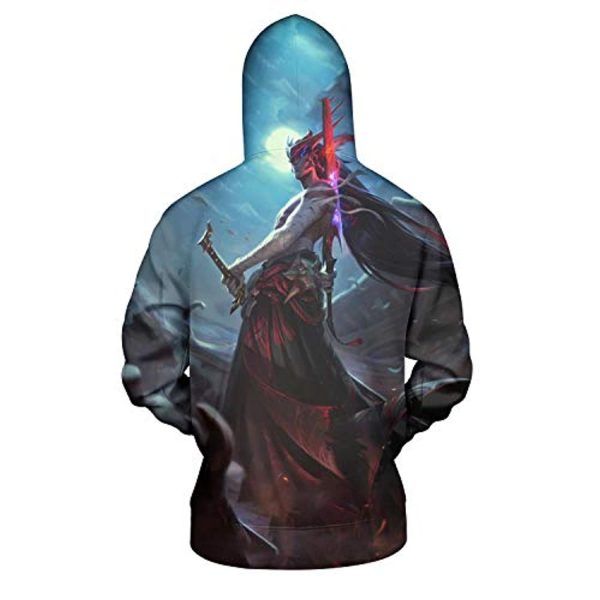 League of Legends Hoodies - Unisex 3D Print Pullover Gaming Hoodie