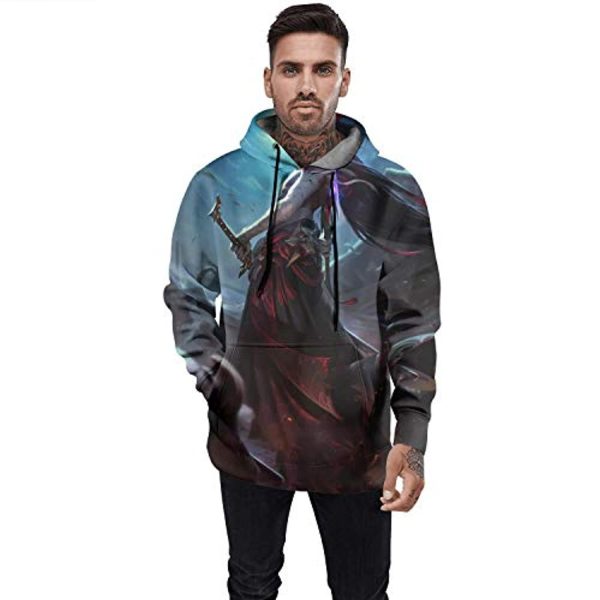 League of Legends Hoodies - Unisex 3D Print Pullover Gaming Hoodie