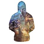 League of Legends Hoodies - Unisex 3D Print Pullover Gaming Hoodie