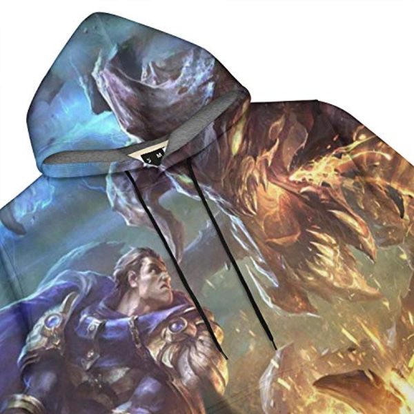 League of Legends Hoodies - Unisex 3D Print Pullover Gaming Hoodie