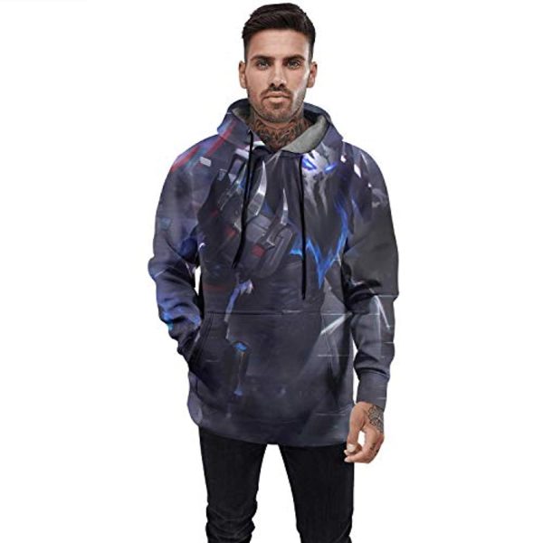 League of Legends Hoodies - Unisex 3D Print Pullover Gaming Hoodie