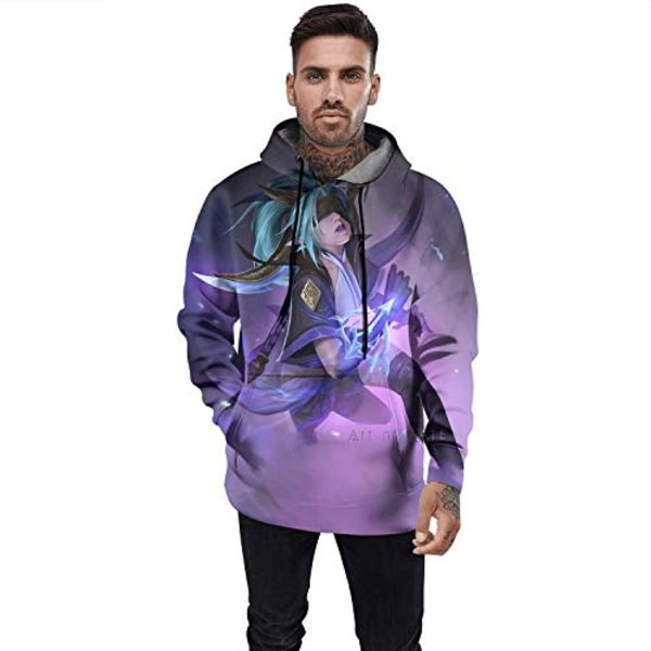 League of Legends Hoodies - Unisex 3D Print Pullover Gaming Hoodie