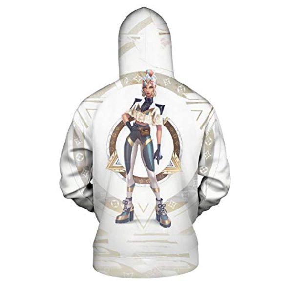 League of Legends Hoodies - Unisex 3D Print Pullover Gaming Hoodie