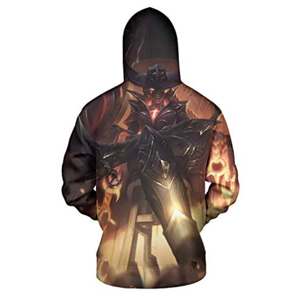 League of Legends Hoodies - Unisex 3D Print Pullover Gaming Hoodie