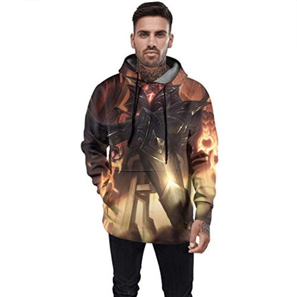 League of Legends Hoodies - Unisex 3D Print Pullover Gaming Hoodie
