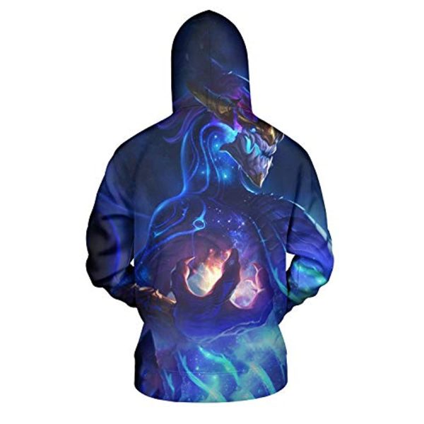 League of Legends Hoodies - Unisex 3D Print Pullover Gaming Hoodie
