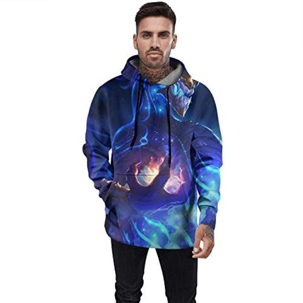 League of Legends Hoodies - Unisex 3D Print Pullover Gaming Hoodie