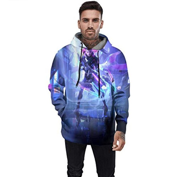League of Legends Hoodies - Unisex 3D Print Pullover Gaming Hoodie