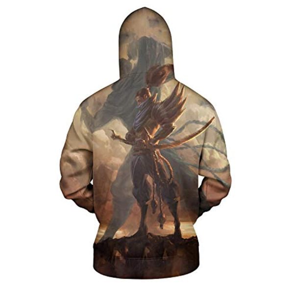 League of Legends Hoodies - Yasuo Unisex 3D Print Pullover Gaming Hoodie
