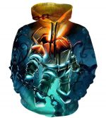 League of Legends Nautilus Hoodies - Pullover Blue Hoodie