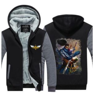 League of Legends Zipper Hoodies - Fleece Casual Sweatshirts
