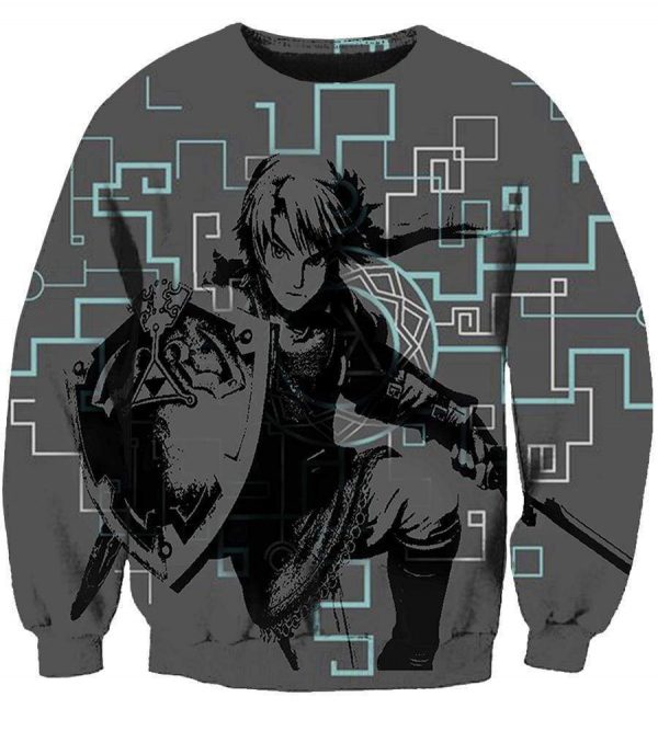 Legend Of Zelda Hoodies - Pullover Black Hoodie