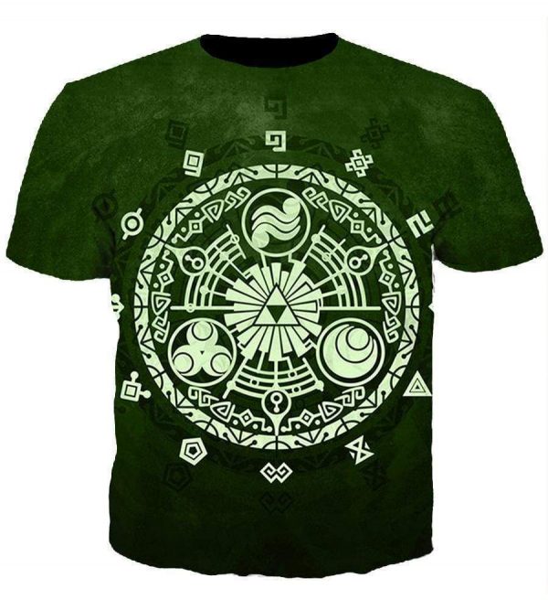 Legend Of Zelda Hoodies - Pullover Green Hoodie