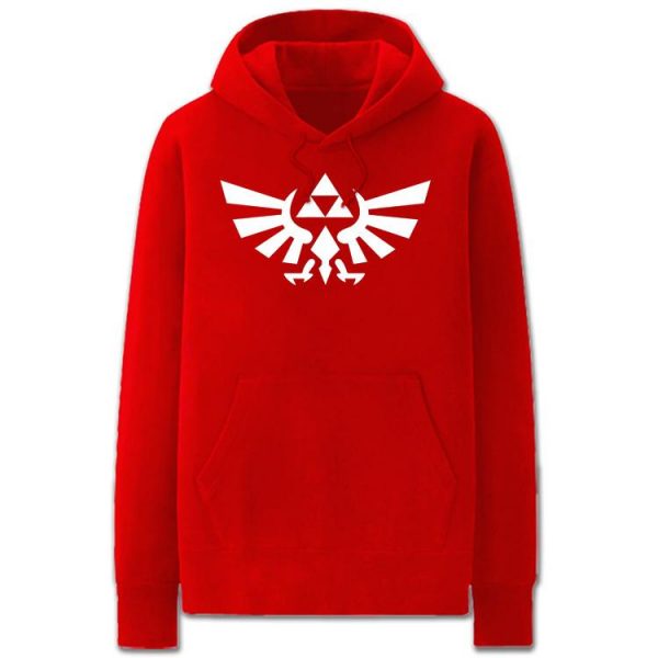 Legend of Zelda Hoodies - Solid Color Legend of Zelda Super Cool Fleece Hoodie