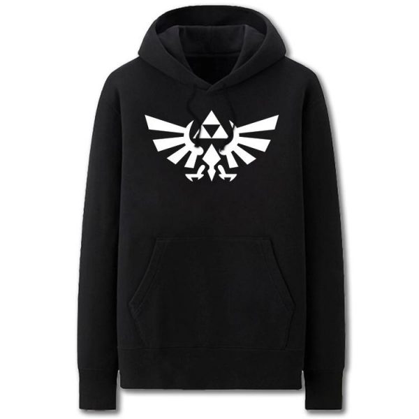Legend of Zelda Hoodies - Solid Color Legend of Zelda Super Cool Fleece Hoodie