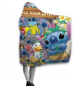 Li-Lo & Sti-Tch Baby Anime Hooded Blanket