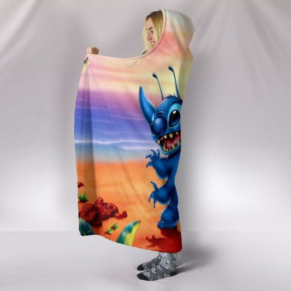 Lilo And Stitch Hooded Blankets Lilo And Stitch Anime Cute Hooded Blanket Anime Hoodie Shop