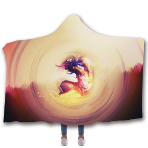 LOL Hooded Blankets - LOL the boy who Shattered Time Super Cool Fleece Hooded Blanket
