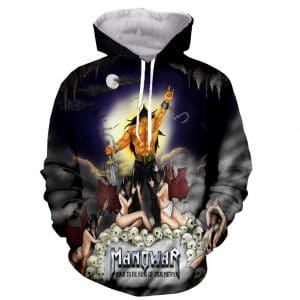 Manowar Final Battle World 3D Printed Long Sleeves Hoodies