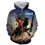 Manowar Final Battle World 3D Printed Long Sleeves Hoodies Sweatshirt